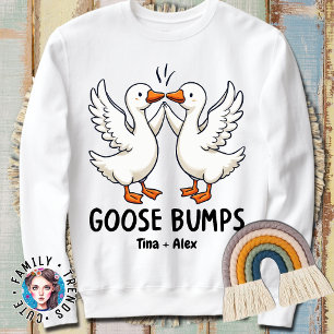 Camiseta Ganso Bonito Boca Engraçada Pó Animal
