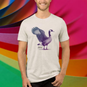 Camiseta Ganso canadense gay demais