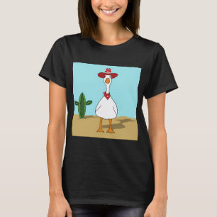 Camiseta Ganso Caubói Gary com chapéu e bandana