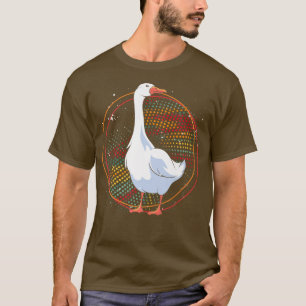 Camiseta Ganso da Fazenda do agricultor do Amante de os ani