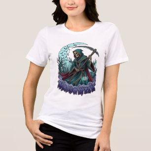 Camiseta Ganso da Foice do Ceifador de Halloween Lanterna L