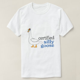 Camiseta Ganso de Bobo Certificado com Hat Propulsor Adoráv