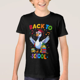Camiseta Ganso de Volta às Aulas – Design Colorido e Divert