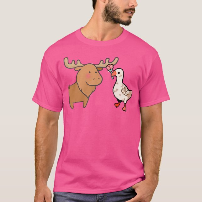 Camiseta Ganso E Moose (Frente)