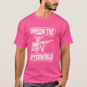 Camiseta Ganso Esqueleto Gansos - Caçador Caça Caça ao Pato