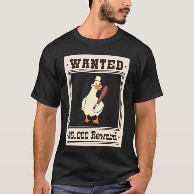 Camiseta Ganso  Irritado (Frente)