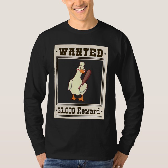 Camiseta Ganso  Irritado (Frente)