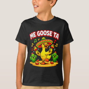Camiseta Ganso ta ganso engraçado pun fiesta humor cinco de