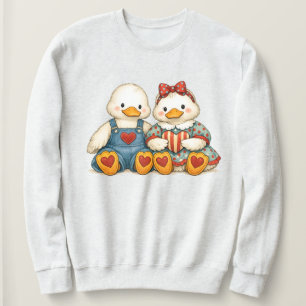 Camiseta Ganso Vintage Personalizado Casal de Ganso Retrô d