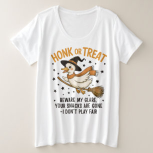 Camiseta Gansos engraçados de Halloween Honk or Treat