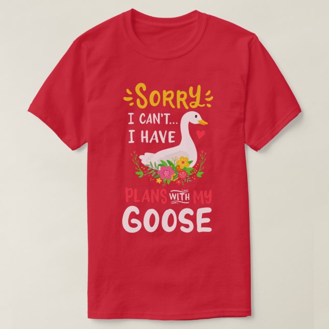 Camiseta Gansos Goose Lover (Frente do Design)