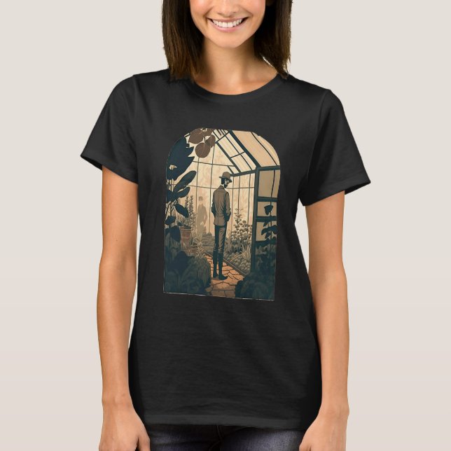 Camiseta Gar com efeito de estufa Garden Vintage (Frente)