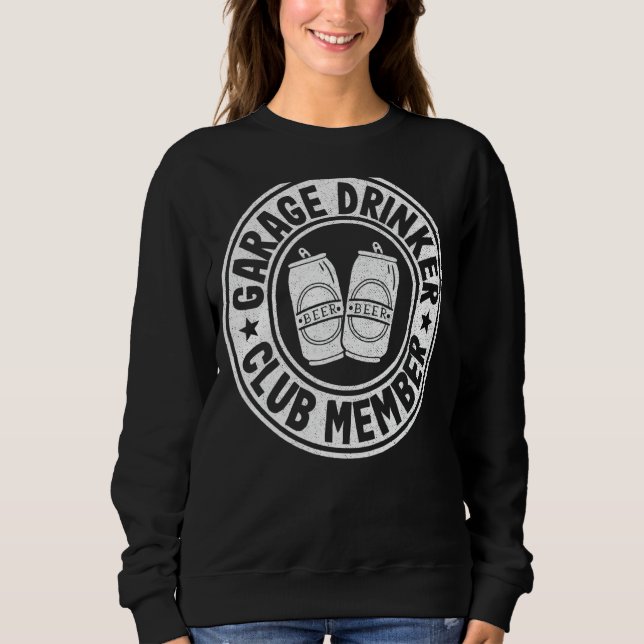 Camiseta Garage Drinker Club Member Day Beer Fathe (Frente)