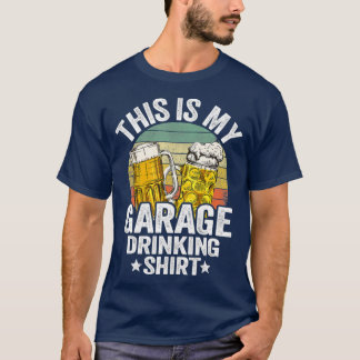 Camiseta Garage Drinker Pai Vintage Beer Este É O Meu