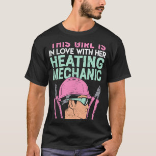Camiseta Garage Esta Garota Está Apaixonada por Seu Mecha d