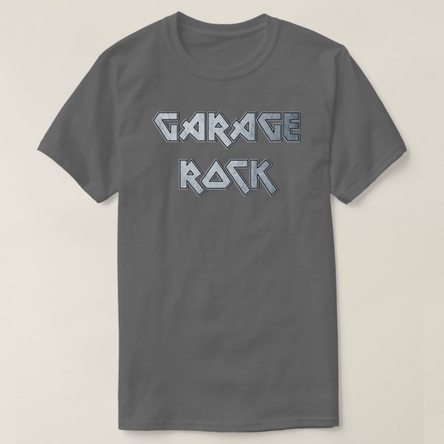 Camiseta Garage Rock (Frente do Design)