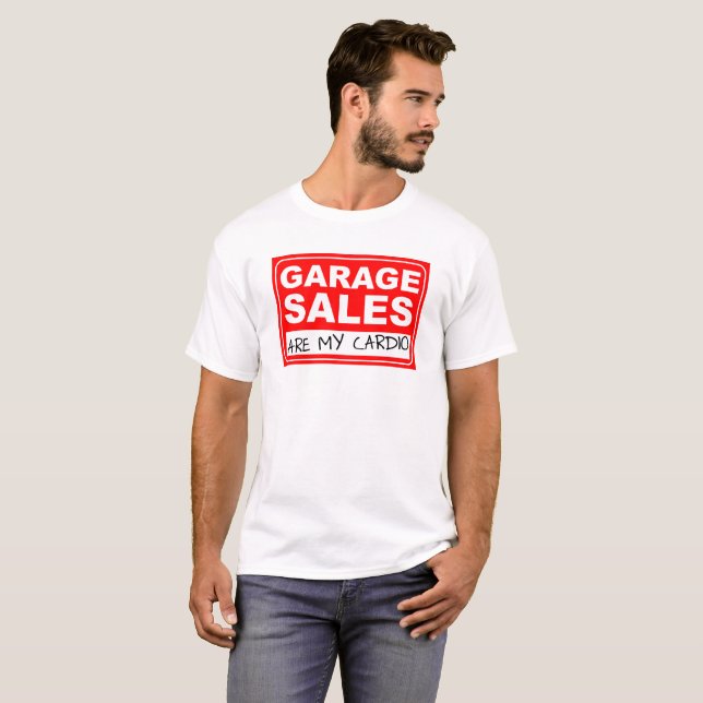 Camiseta Garage Sale Cardio (Frente Completa)