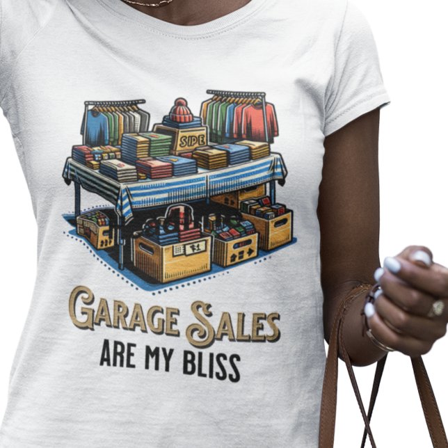 Camiseta Garage Sales É Minha Felicidade (Criador carregado)