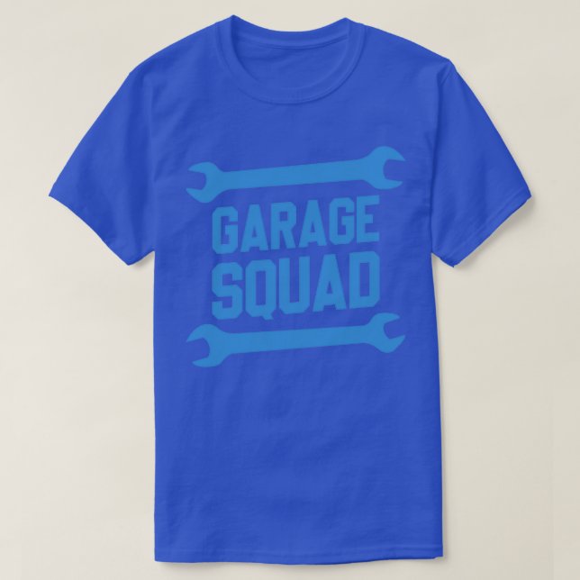 Camiseta Garage Squad (Frente do Design)