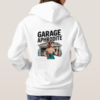Camiseta Garagem Afrodite Mulheres em um carro clássico de
