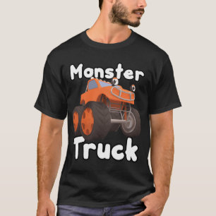 Camiseta Garagem de caminhões para crianças Monster Max