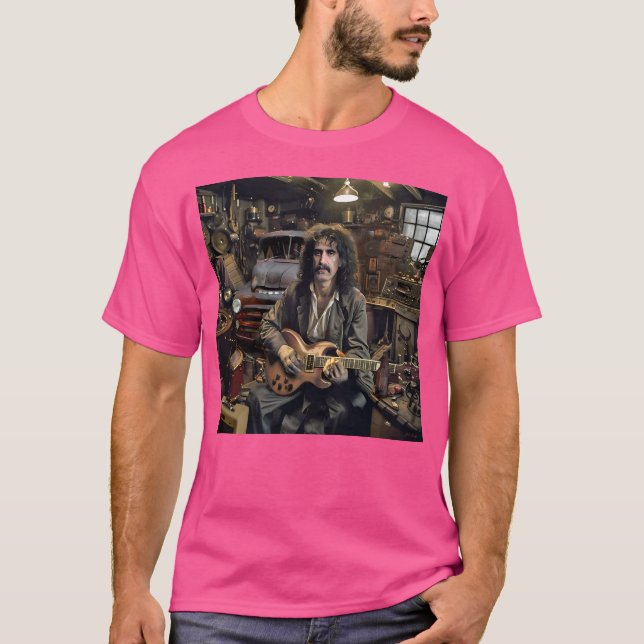 Camiseta Garagem De Frank Zappa Joe (Frente)