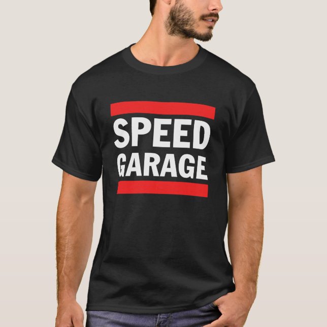 Camiseta Garagem de velocidade (Frente)