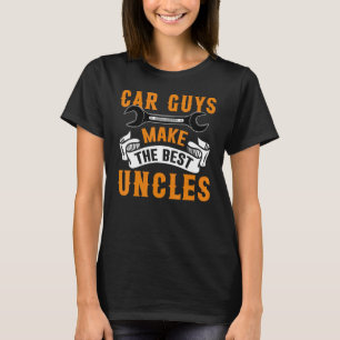 Camiseta Garagem Divertida Mecânica Tio Car Caras Fazem O M