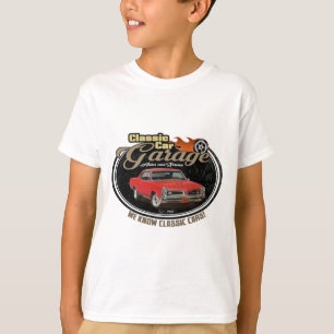 Camiseta Garagem do vintage com GTO