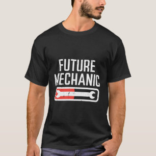 Camiseta Garagem Mecânica Automática do Futuro Carro Toddle