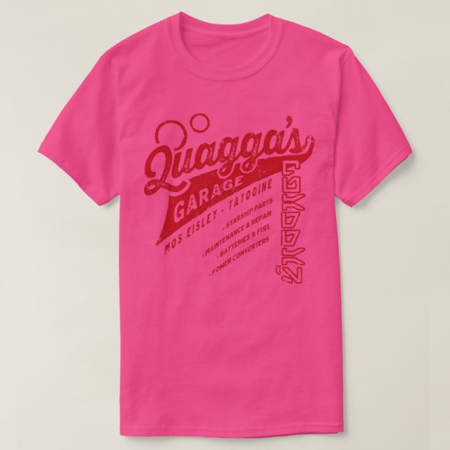 Camiseta Garagem Quaggas (Frente do Design)