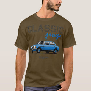 Camiseta Garagem W123 azul 1