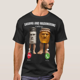 Camiseta Garama Madungdung Chamando Animal Engraçado com Cé