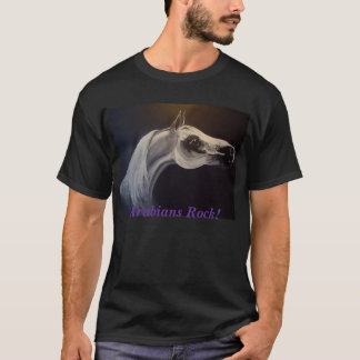 Camiseta Garanhão árabe orgulhoso, rocha dos Arabians!
