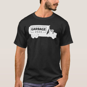 Camiseta GARBAGE 2024 (logótipo branco)