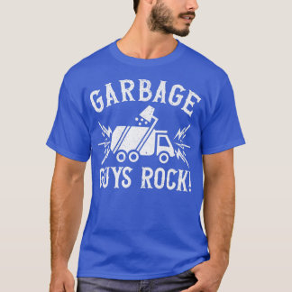 Camiseta Garbage Cara Rock Trucks Coletor de Lixo R