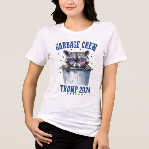 Camiseta Garbage Crew Trump 2024 Presidente 47 Trump 2024 M