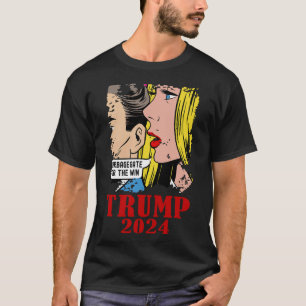 Camiseta Garbagegato De Lixo Engraçado Para O Trump Vencido