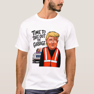 Camiseta Garbyge Para Trump 2024 É Um Momento Engraçado Par