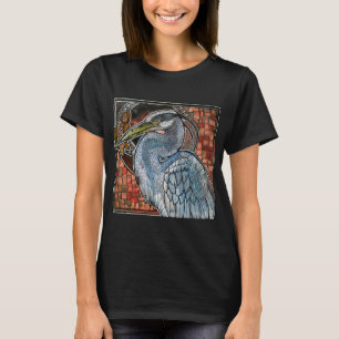 Camiseta Garça Azul Grande