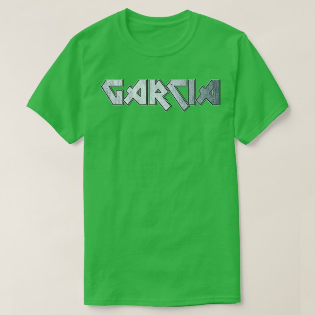 Camiseta Garcia de metal pesado (Frente do Design)
