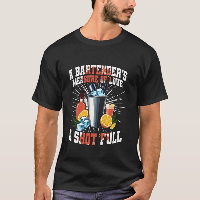 Camiseta Garçom Barman Bar (Frente)