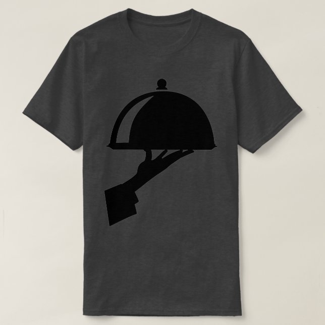 Camiseta Garçom de servidor 3 (Frente do Design)