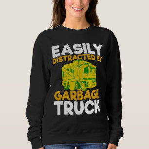 Camiseta Garçom do Caminhão Sorrindo do Lixo - Melhor Dustc