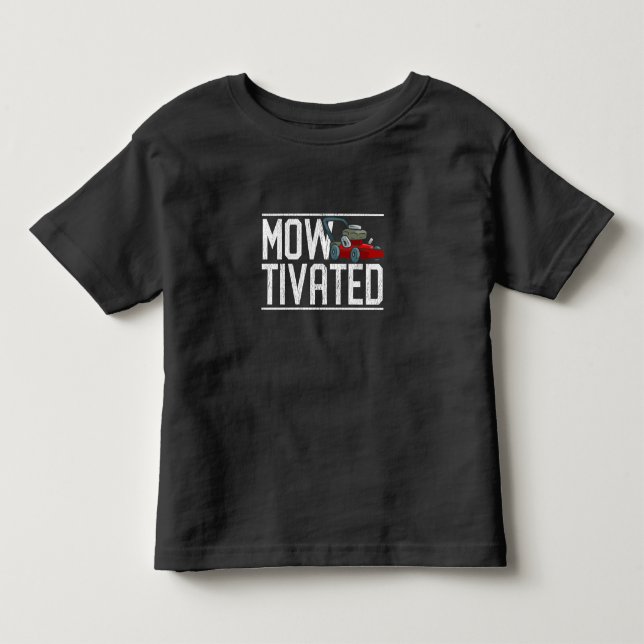 Camiseta Garçom Engraçado Lâmpada do Presente Mower Grass. (Frente)