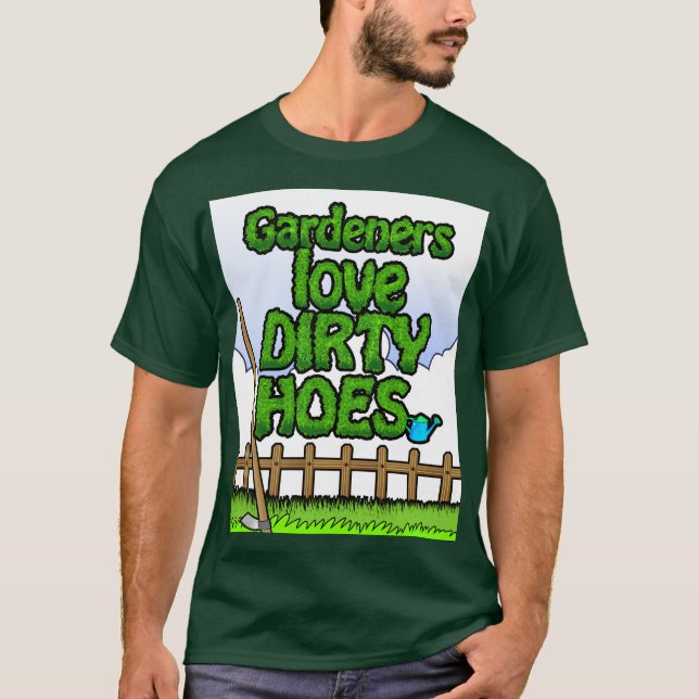 Camiseta Garçons Adoram Hoes Sujos (Caricatura) (Frente)