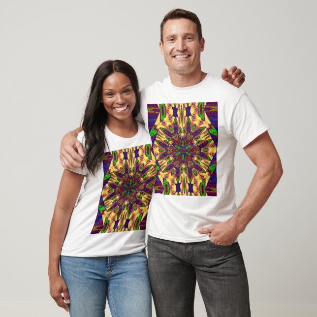 Camiseta Garden Flower  In Summer 1 Bohemian Floral Graphic (Unissex)
