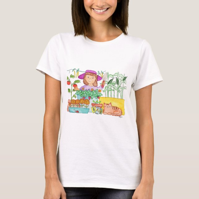 Camiseta Garden Girl (Frente)