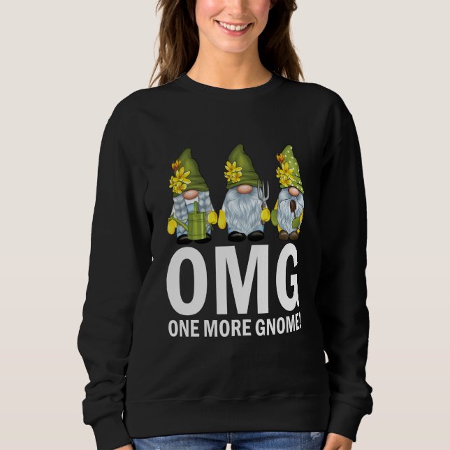Camiseta Garden Gnomes OMG One More Gnome Gardener (Frente)