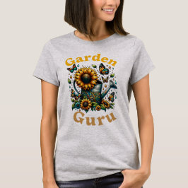 Camiseta Garden Guru Watting Can e Cinzas de Girassóis